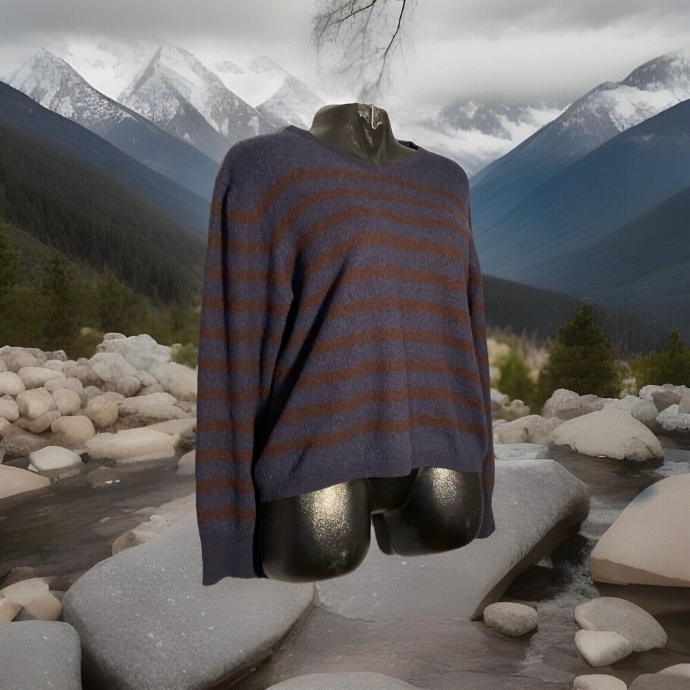 Tommy Hilfiger Sweater Womens XL‎ Wool Angora Rabbit Hair Nylon